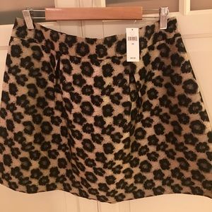 Banana Republic New Leopard Skirt